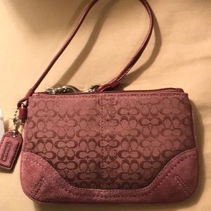 Coach wristlet